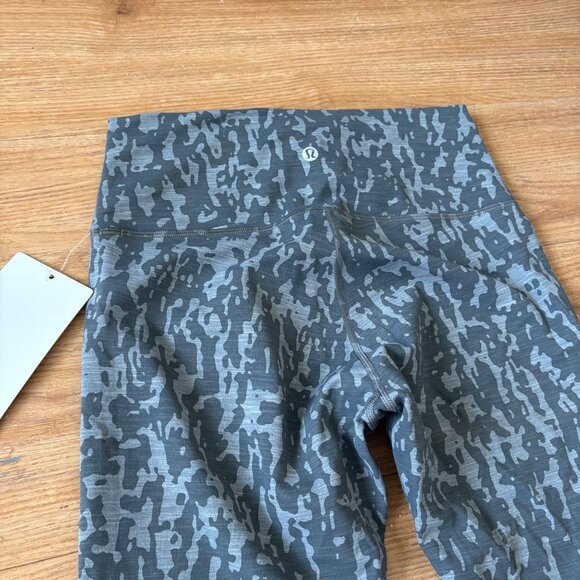 Lululemon Athletic Wunder Train HR Tight Yoga Pants 25” Asphalt Grey NWT Sz 8 - Picture 5 of 10
